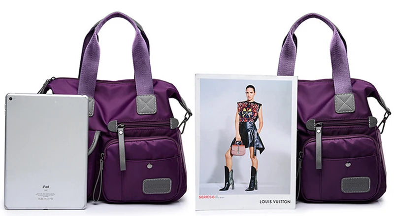 Multifunctional Nylon Shoulder Bag