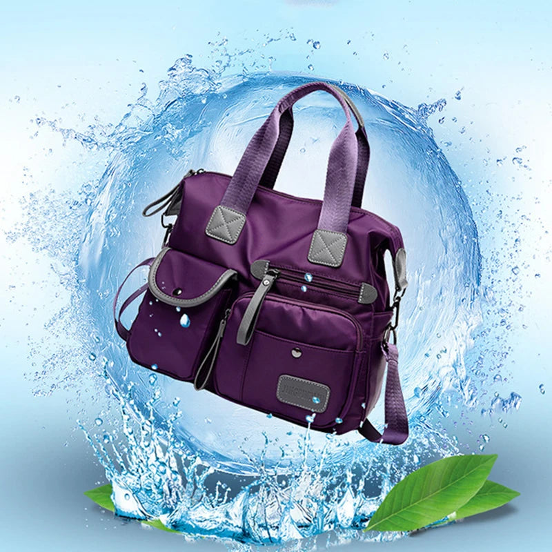 Multifunctional Nylon Shoulder Bag