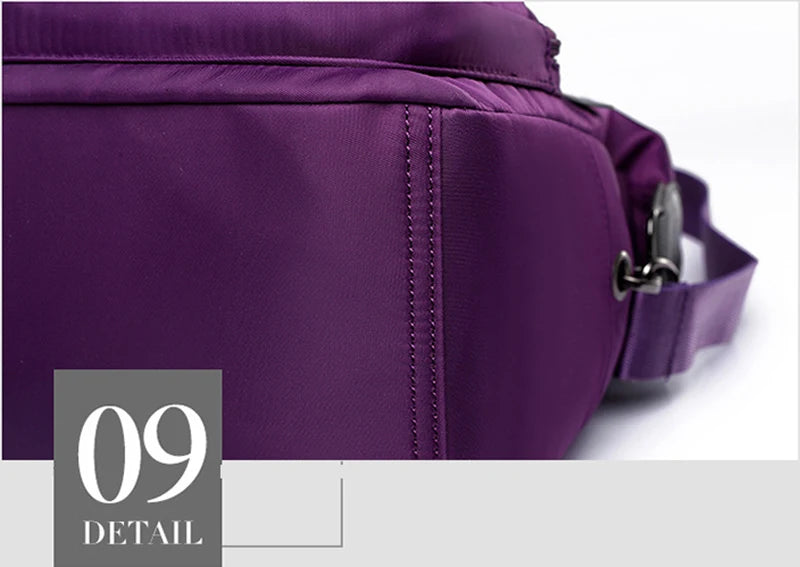 Multifunctional Nylon Shoulder Bag