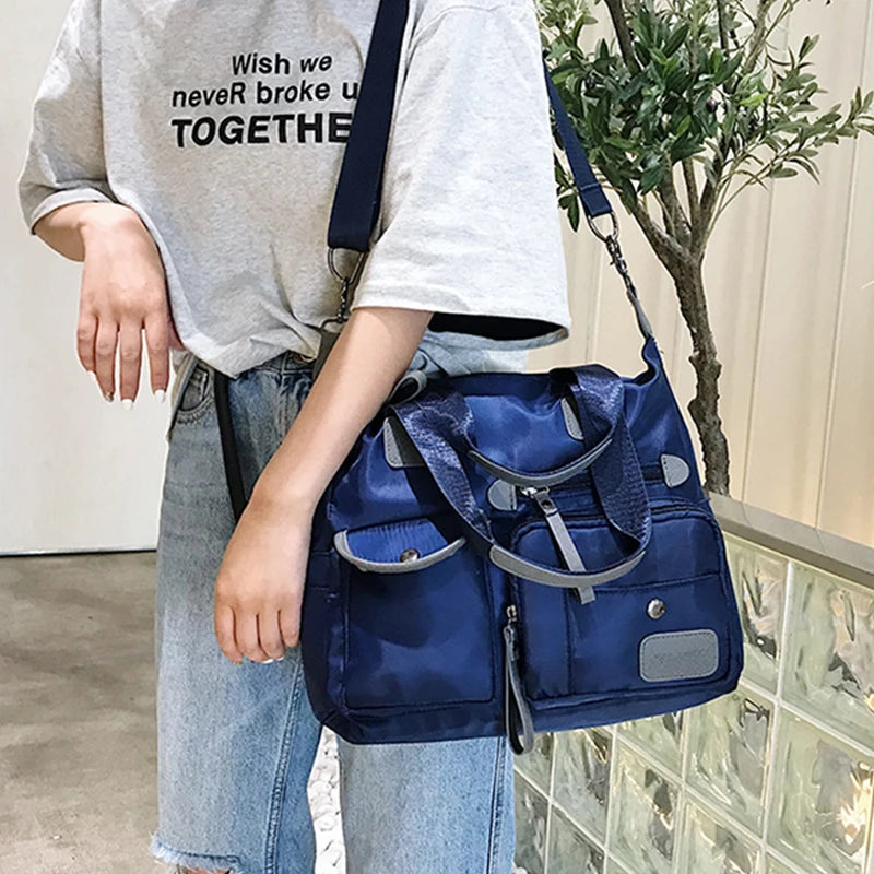 Multifunctional Nylon Shoulder Bag