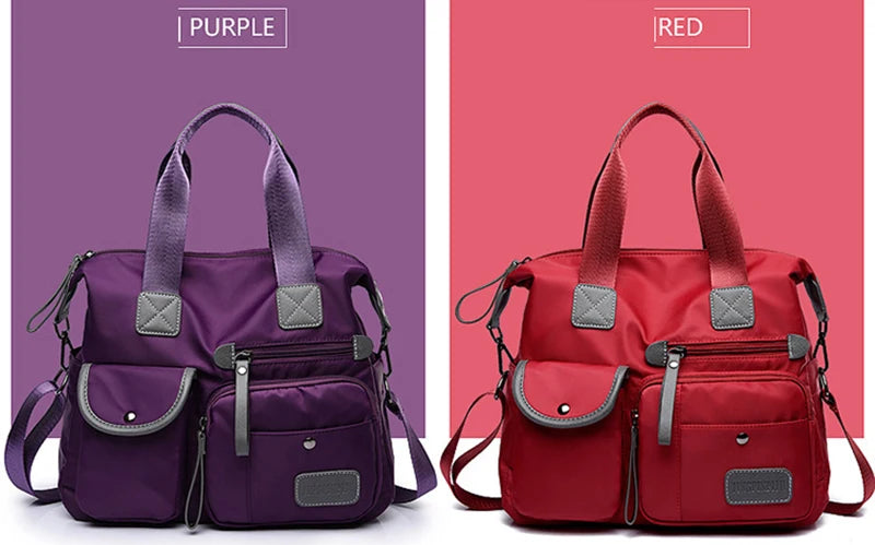Multifunctional Nylon Shoulder Bag