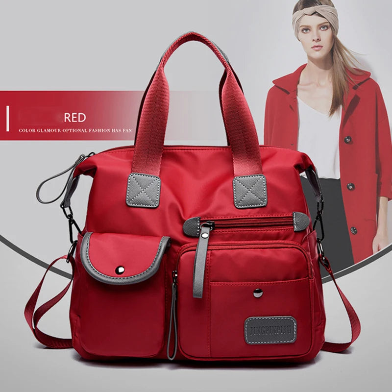 Multifunctional Nylon Shoulder Bag