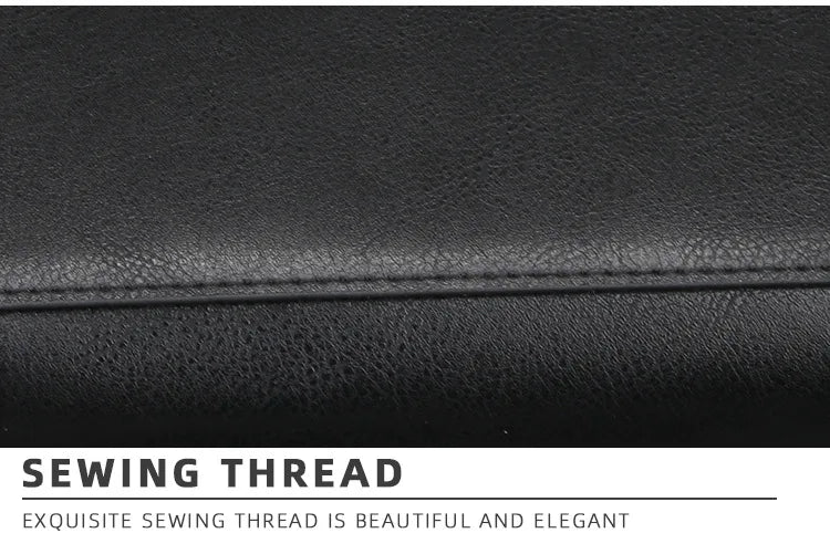 Baellerry Men's Long Wallet – Personalized Business Clutch with Name Engraving & Large Capacity