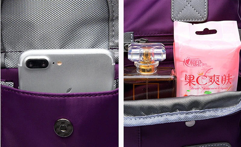 Multifunctional Nylon Shoulder Bag