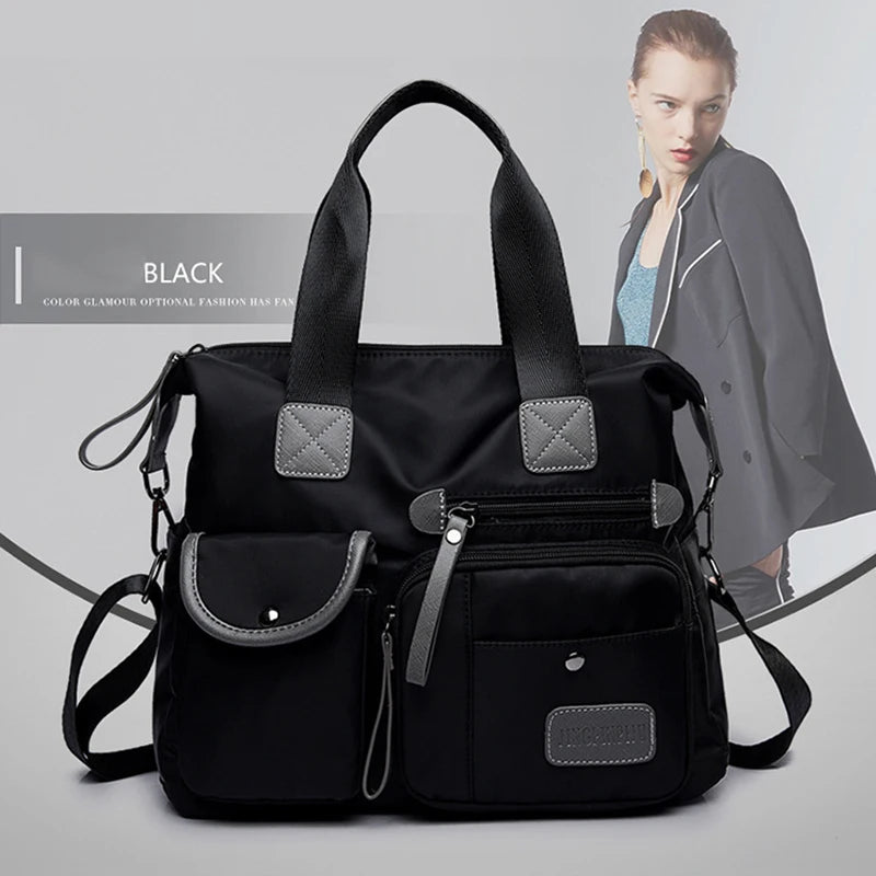 Multifunctional Nylon Shoulder Bag