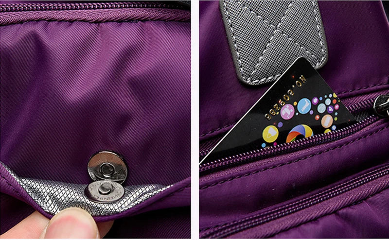 Multifunctional Nylon Shoulder Bag