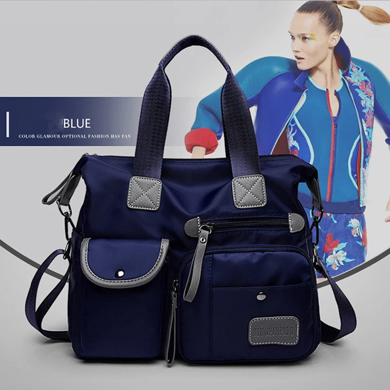 Multifunctional Nylon Shoulder Bag