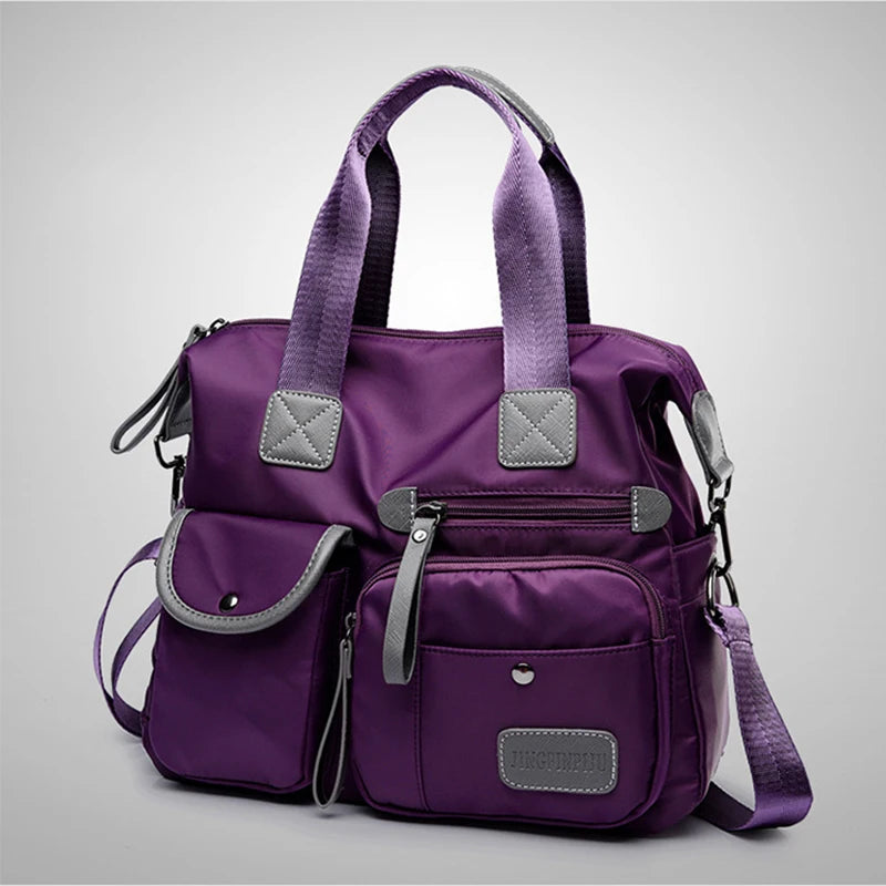 Multifunctional Nylon Shoulder Bag