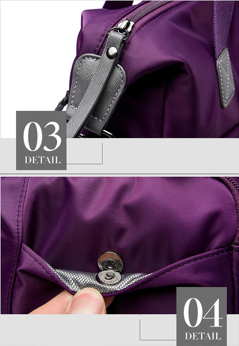 Multifunctional Nylon Shoulder Bag