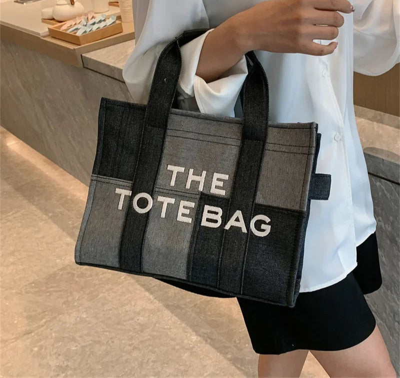 Women’s Patchwork Baguette Bag – Casual, Chic & Versatile