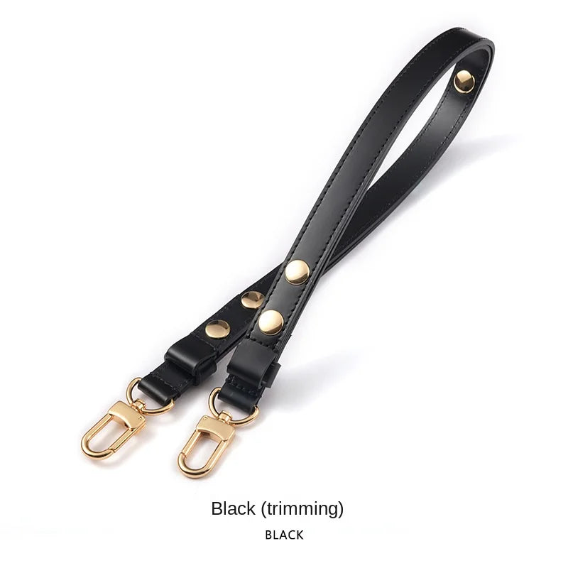 Adjustable Genuine Leather Bag Strap