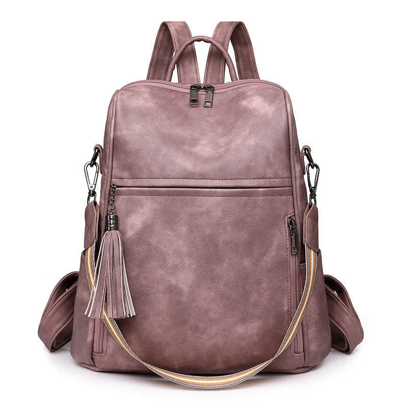 Leather Backpack Purse For Women Designer Travel Backpack