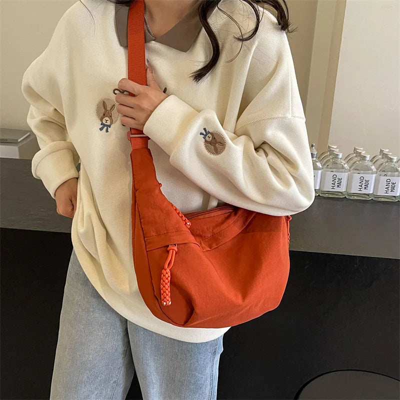 High Capacity Nylon Shoulder Bag