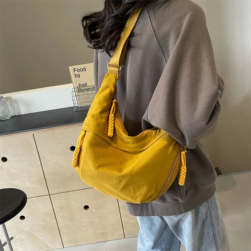 High Capacity Nylon Shoulder Bag