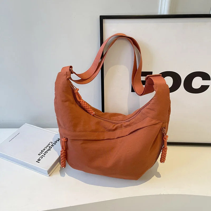 High Capacity Nylon Shoulder Bag