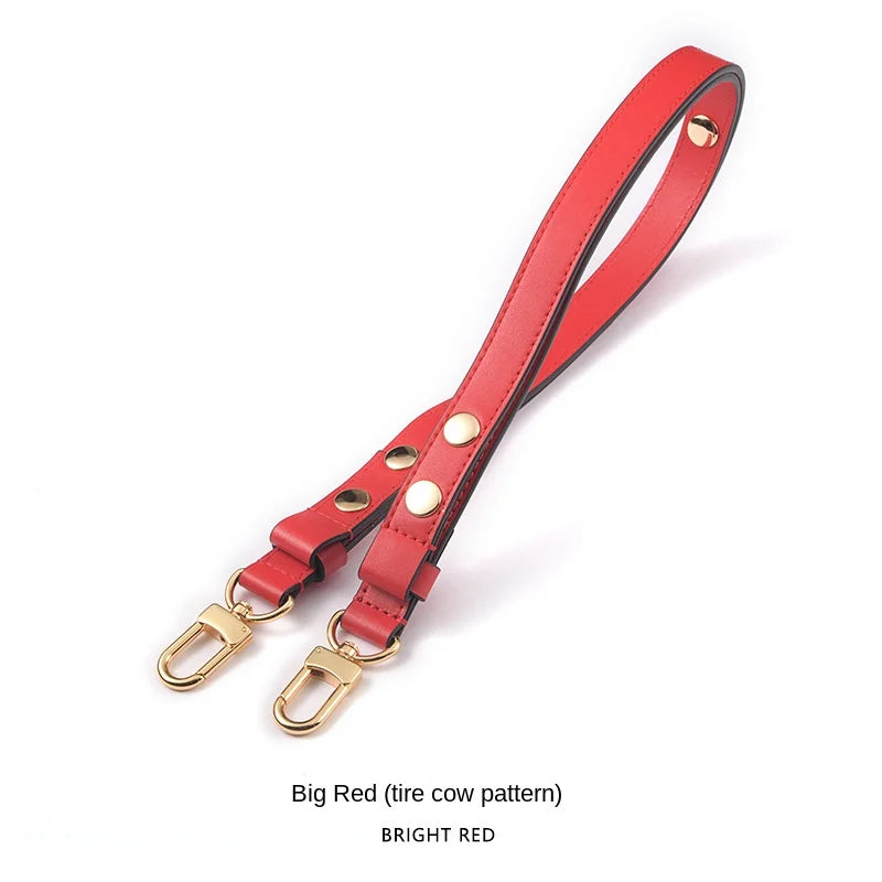 Adjustable Genuine Leather Bag Strap