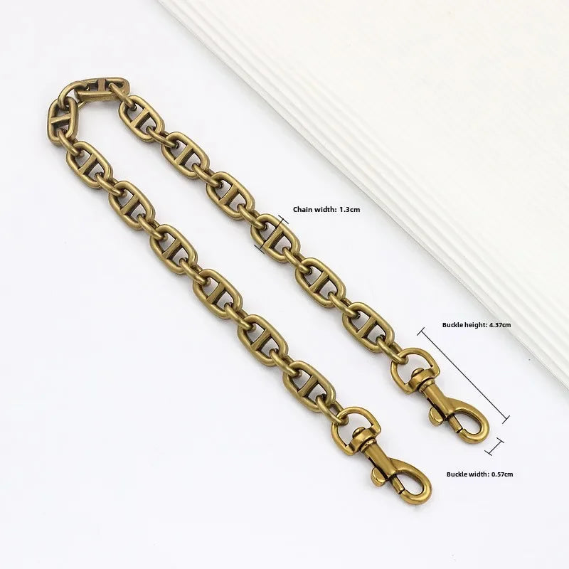 Pig Nose Chain Bag Strap