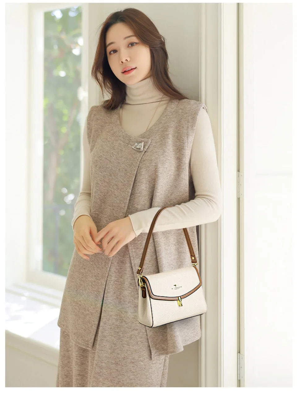 Luxury Leather Shoulder Bag