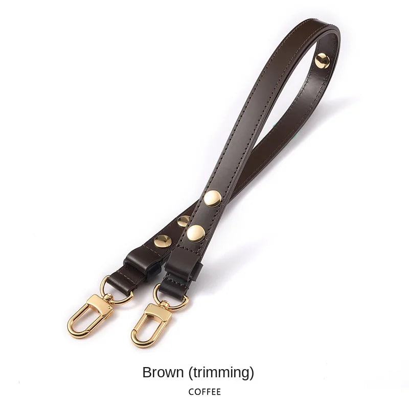 Adjustable Genuine Leather Bag Strap