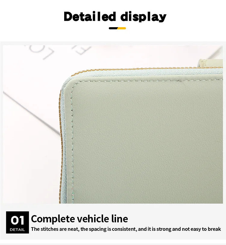 Women's Long Wallet – Large Capacity Wristlet Clutch