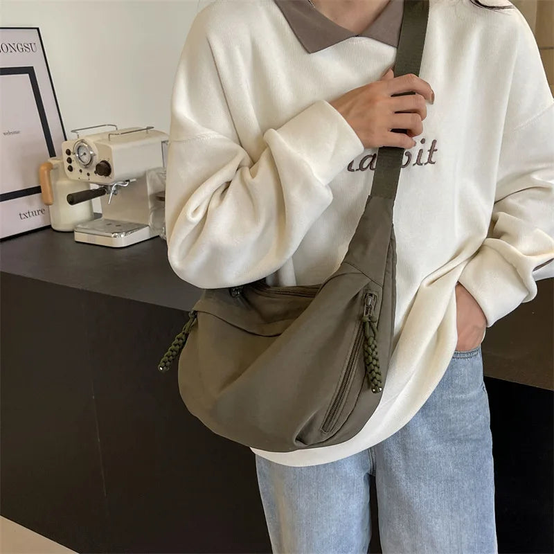 High Capacity Nylon Shoulder Bag