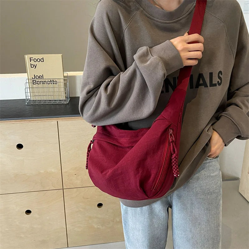 High Capacity Nylon Shoulder Bag