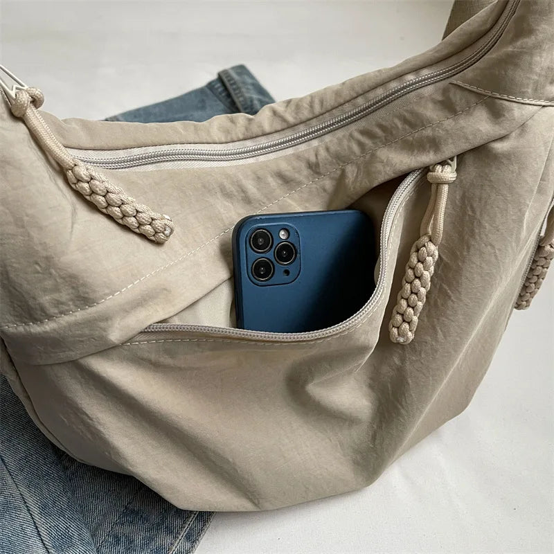 High Capacity Nylon Shoulder Bag