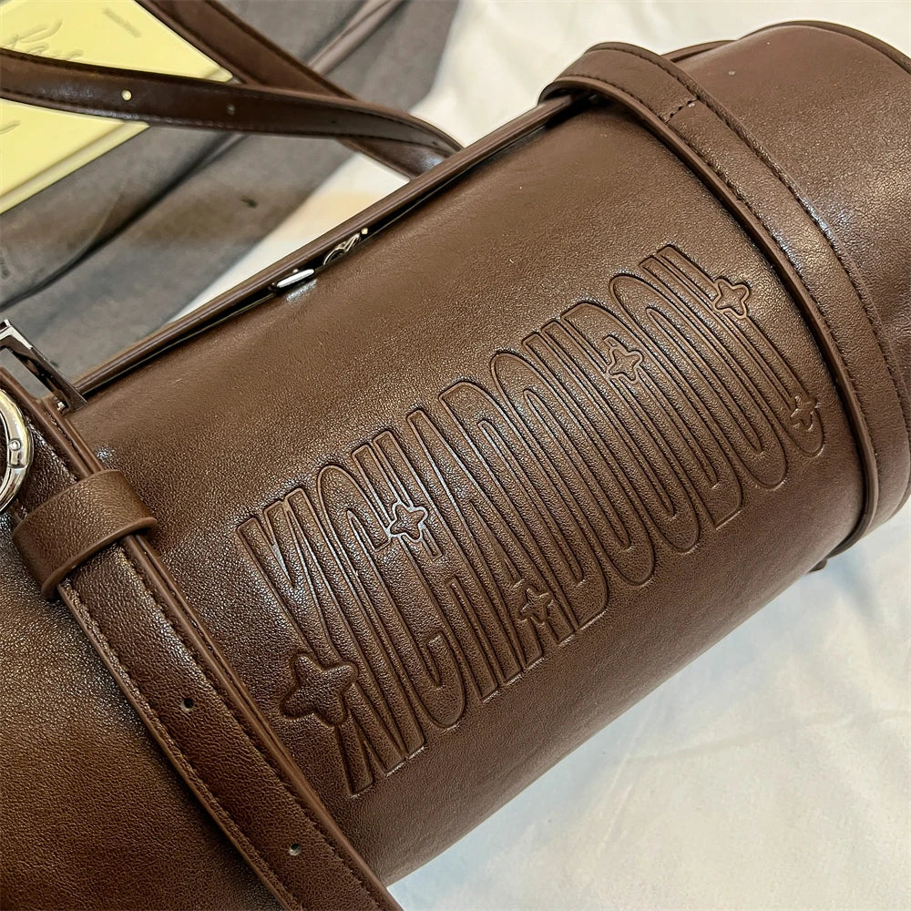 Luxury Cylinder Shoulder Bag