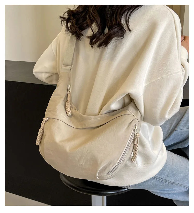 High Capacity Nylon Shoulder Bag