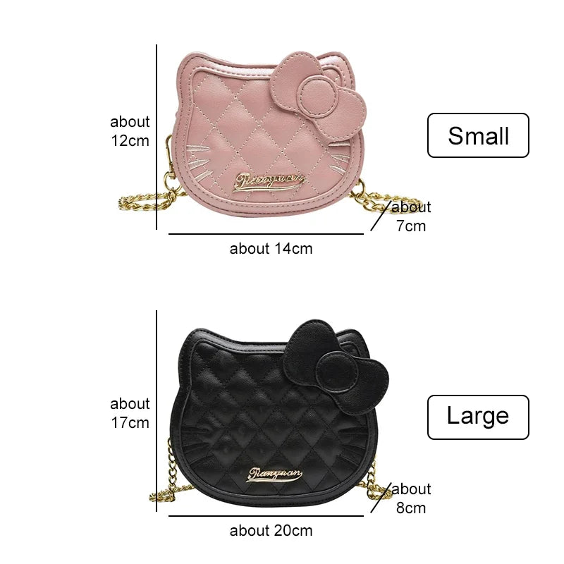 Hello Kitty Rhombic Shoulder Bag – Cute & Trendy Cartoon Wallet Purse