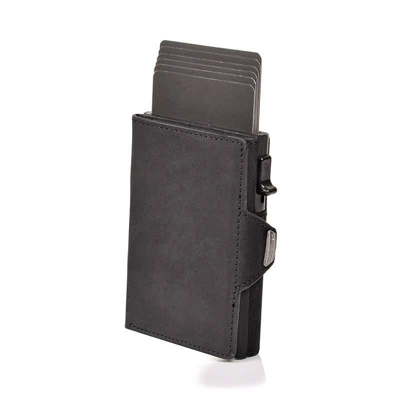 RFID Pop-Up Metal Wallet – Slim Anti-Theft Card Holder for Men & Women