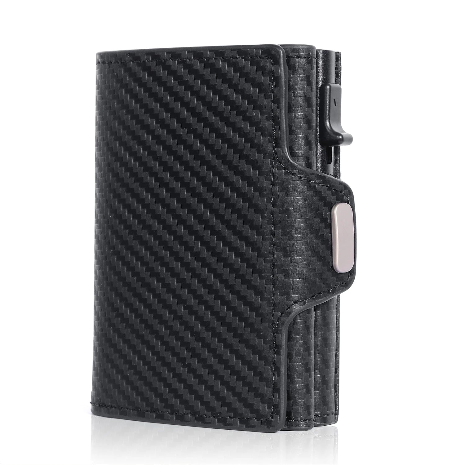 RFID Pop-Up Metal Wallet – Slim Anti-Theft Card Holder for Men & Women