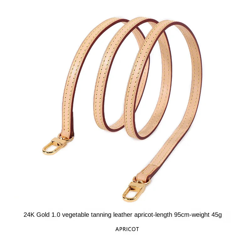 Adjustable Genuine Leather Bag Strap