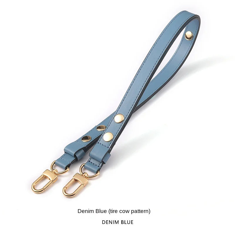 Adjustable Genuine Leather Bag Strap