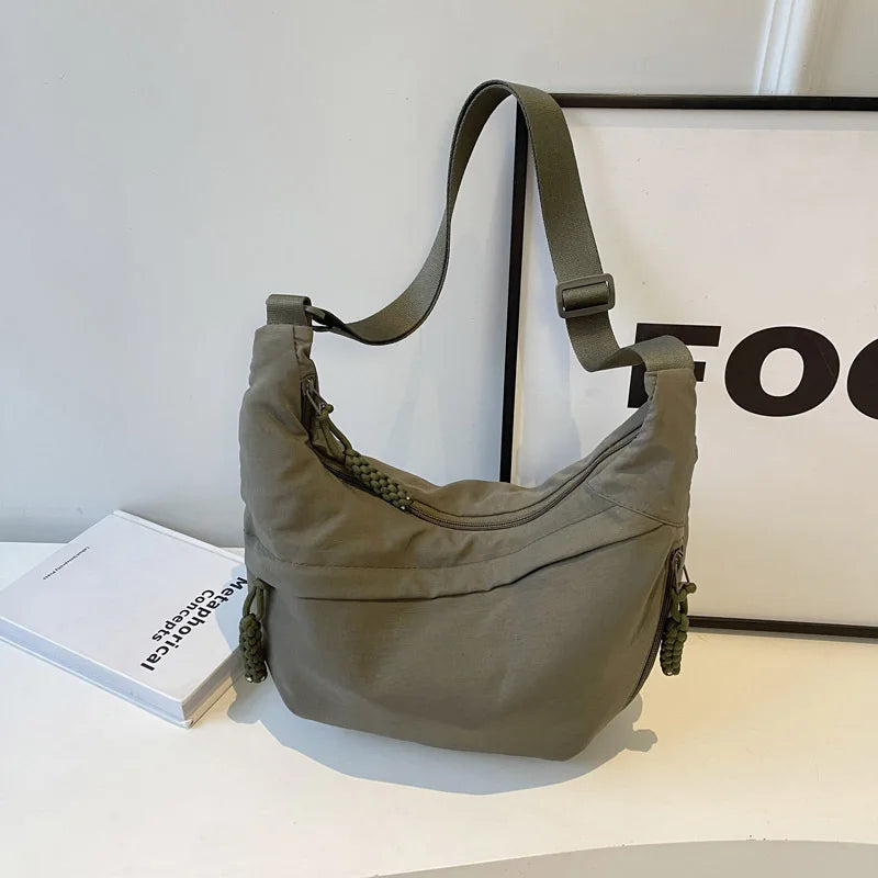 High Capacity Nylon Shoulder Bag