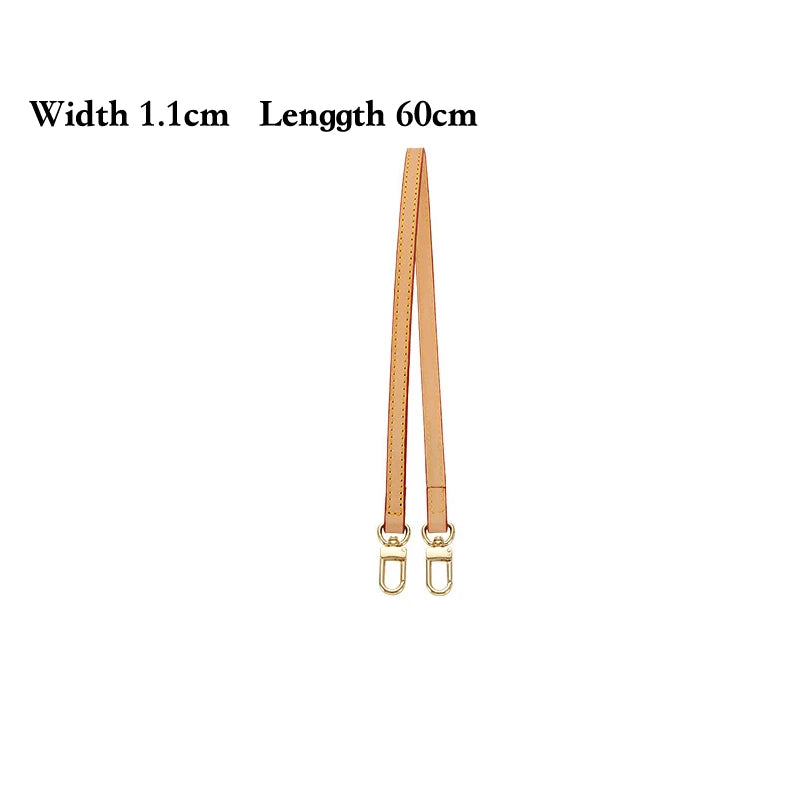 Adjustable Genuine Leather Bag Strap