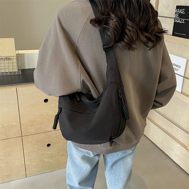 High Capacity Nylon Shoulder Bag