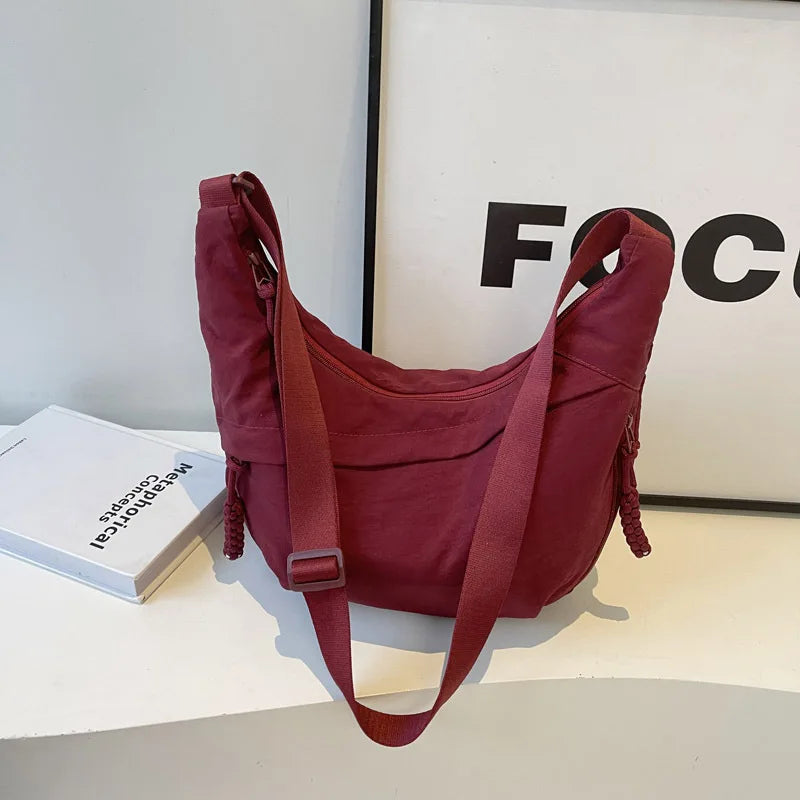 High Capacity Nylon Shoulder Bag