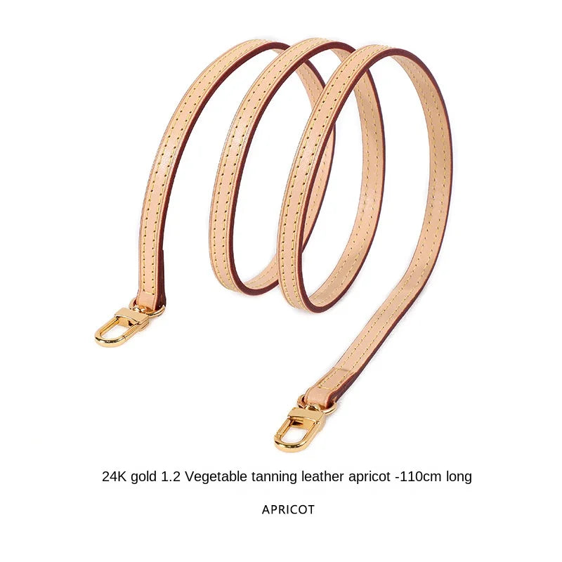 Adjustable Genuine Leather Bag Strap
