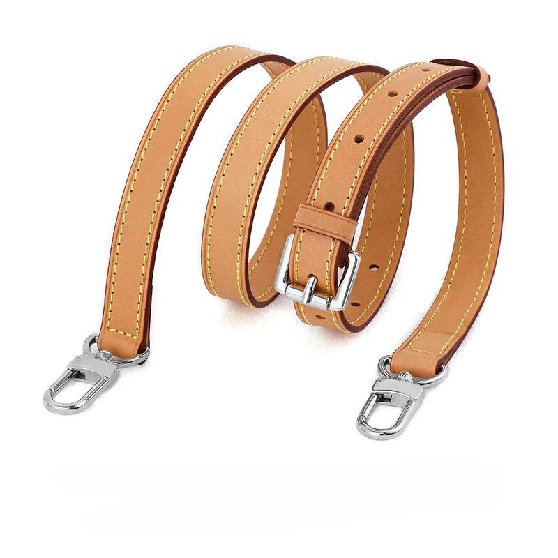 Adjustable Genuine Leather Bag Strap