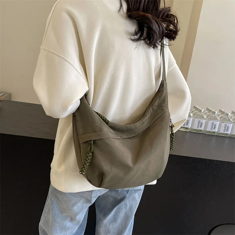 High Capacity Nylon Shoulder Bag