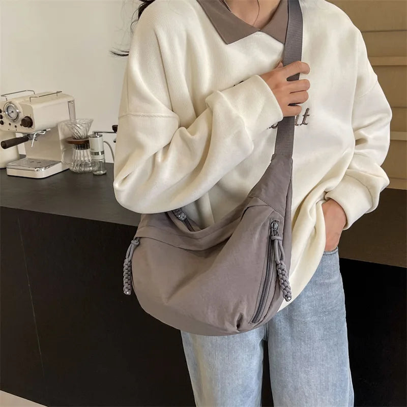 High Capacity Nylon Shoulder Bag