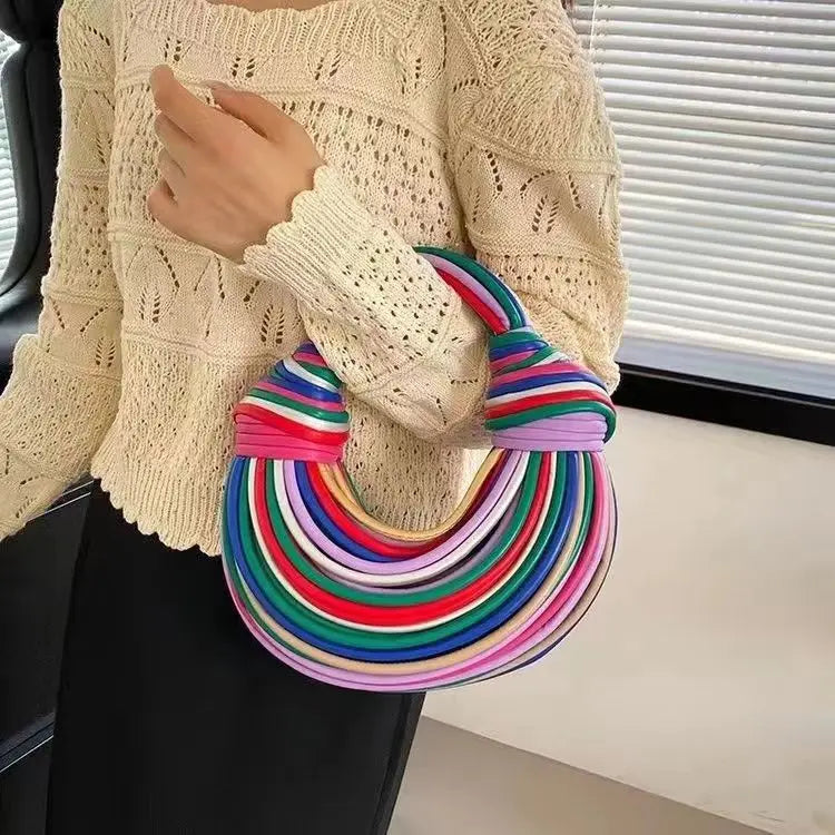 Luxury Handwoven Hobo Bag