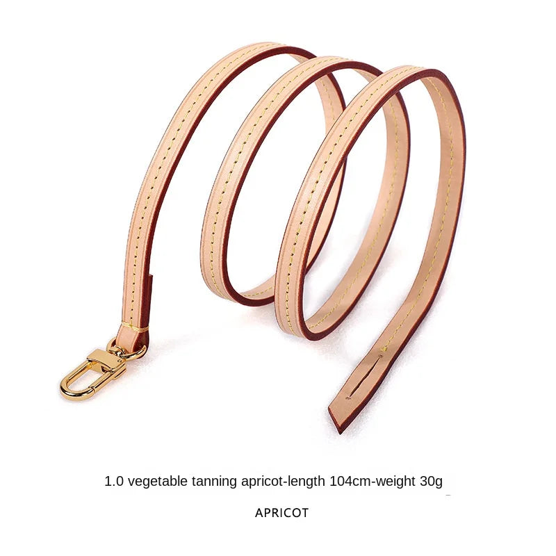 Adjustable Genuine Leather Bag Strap