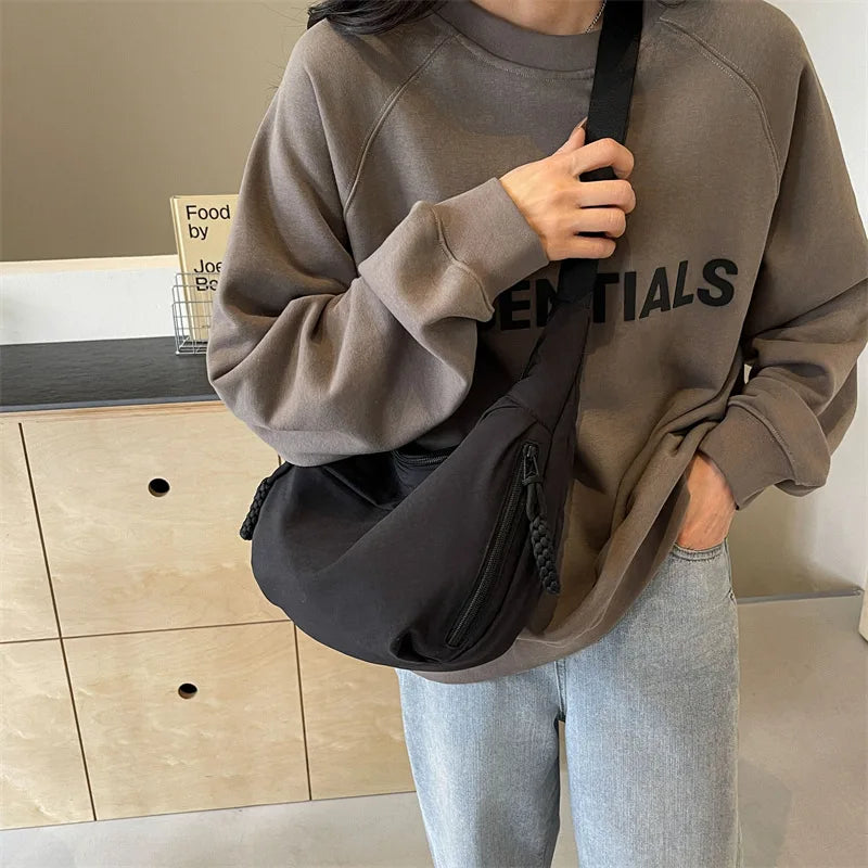 High Capacity Nylon Shoulder Bag