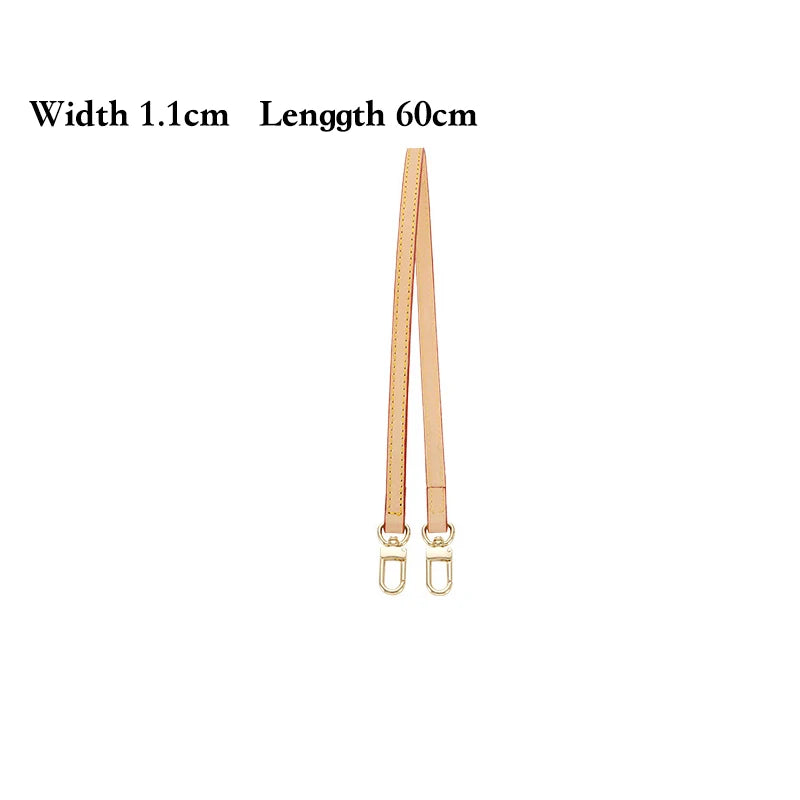 Adjustable Genuine Leather Bag Strap
