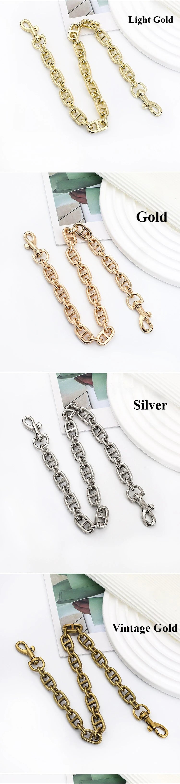 Pig Nose Chain Bag Strap