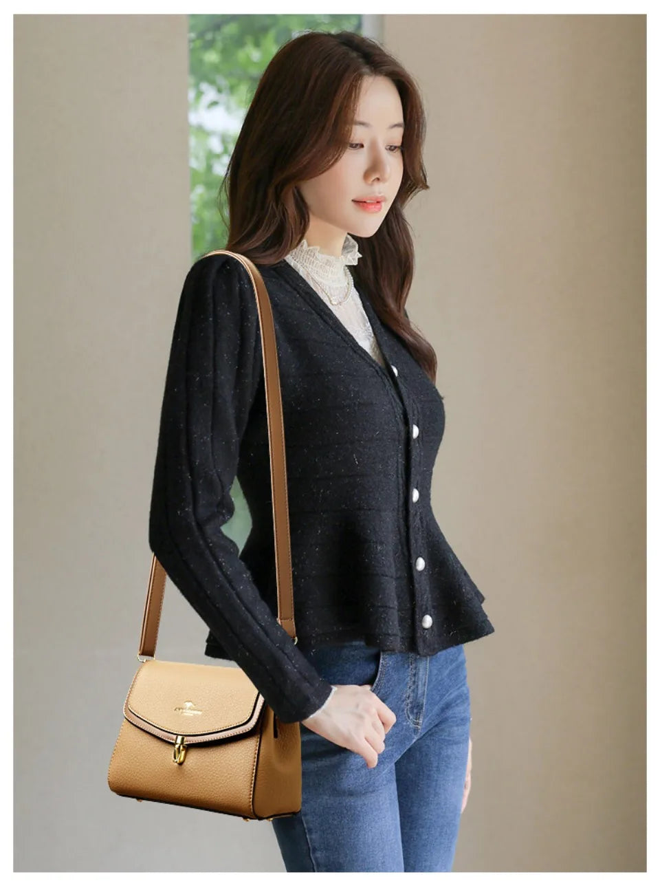 Luxury Leather Shoulder Bag