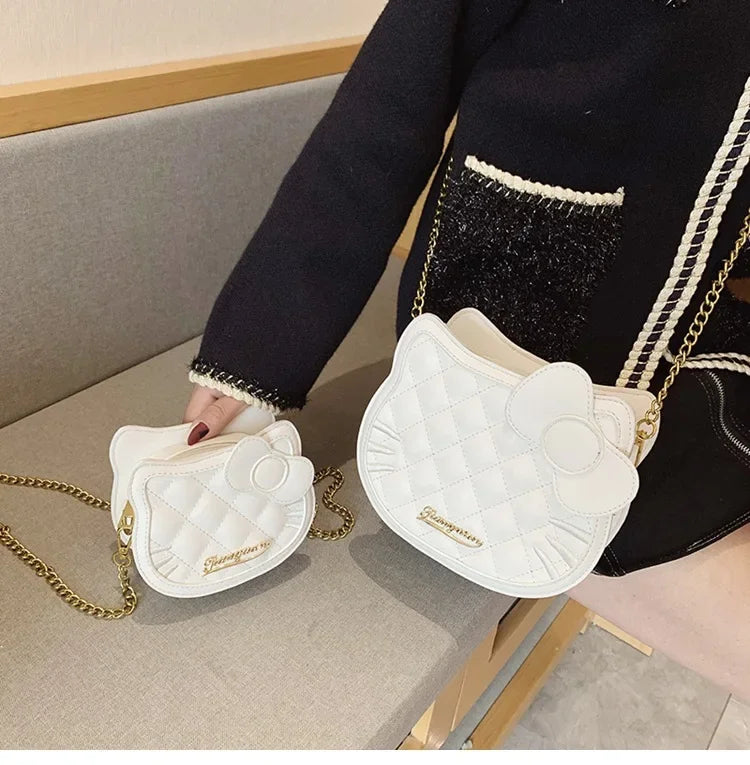 Hello Kitty Rhombic Shoulder Bag – Cute & Trendy Cartoon Wallet Purse