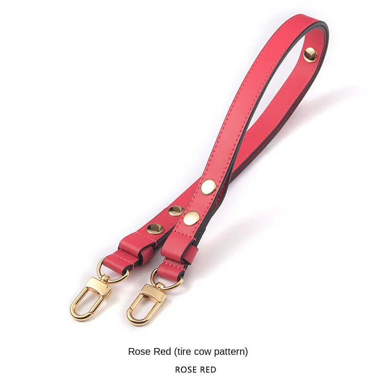 Adjustable Genuine Leather Bag Strap